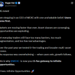 MEXC Appoints Vugar Usi as CEO to Lead Multi-Asset Expansion