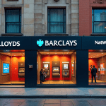 FTSE 100 Index drops as Barclays, NatWest, and Lloyds sink amid 2 key risks